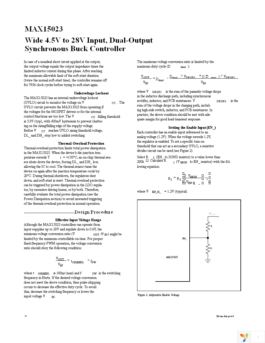 MAX15023ETG+ Page 16