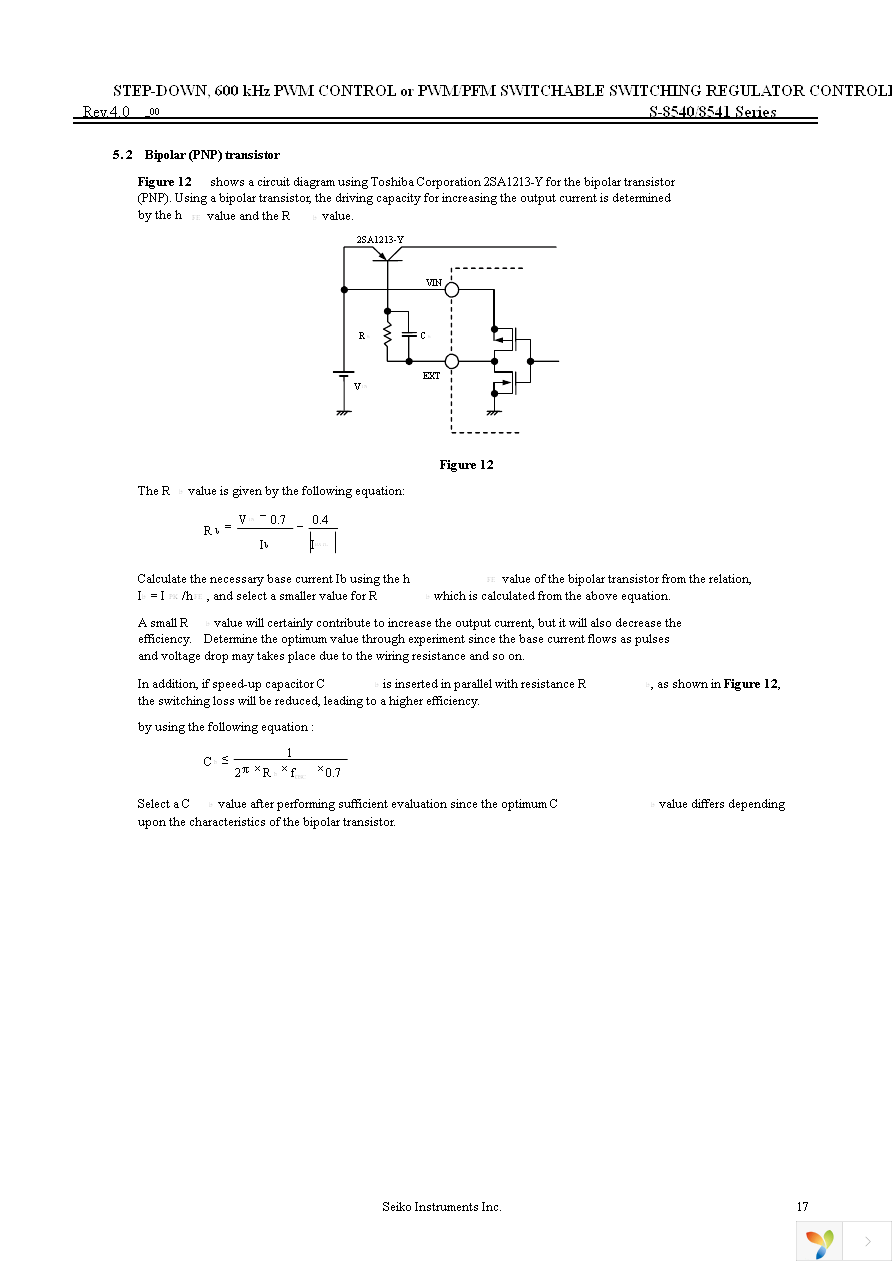 S-8540C18FN-ICDT2G Page 17
