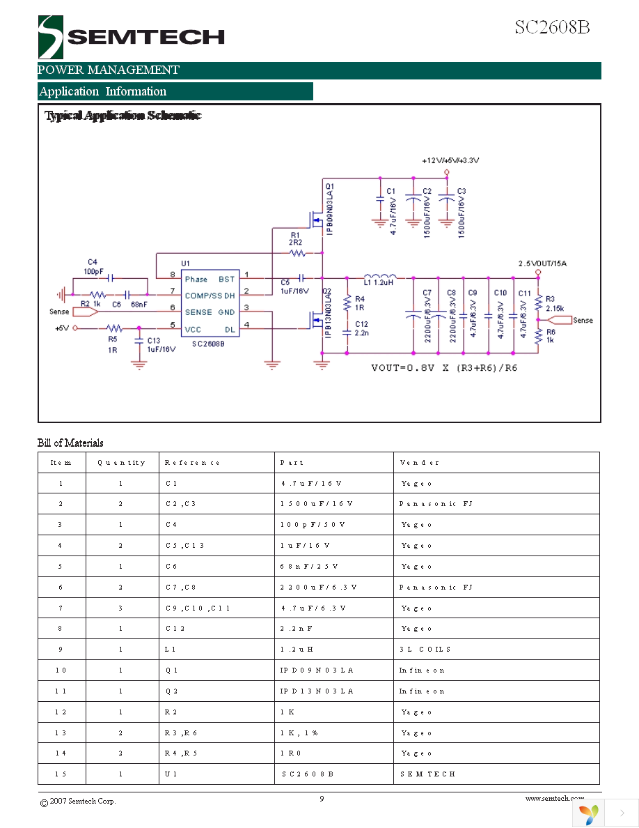 SC2608BSTRT Page 9