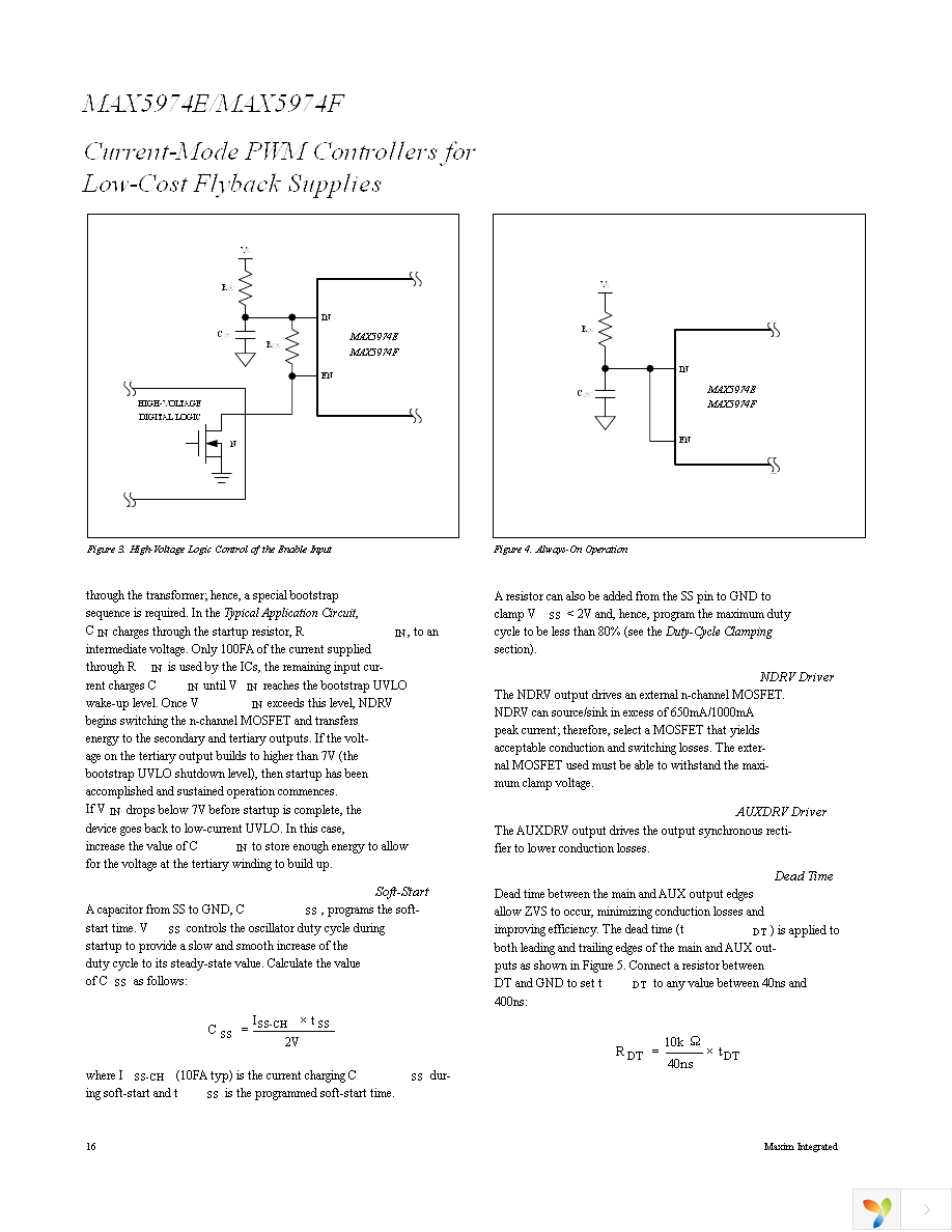 MAX5974EETE+T Page 16