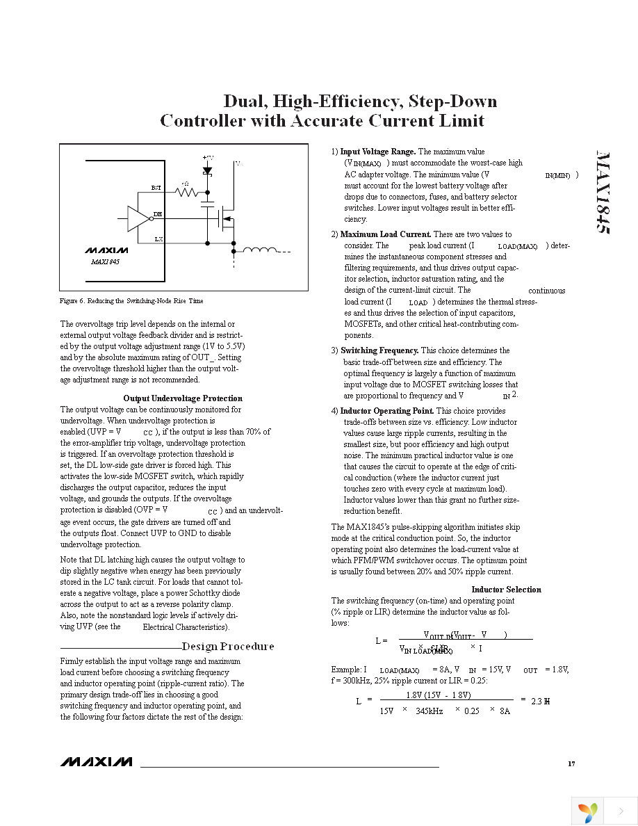 MAX1845ETX+T Page 17