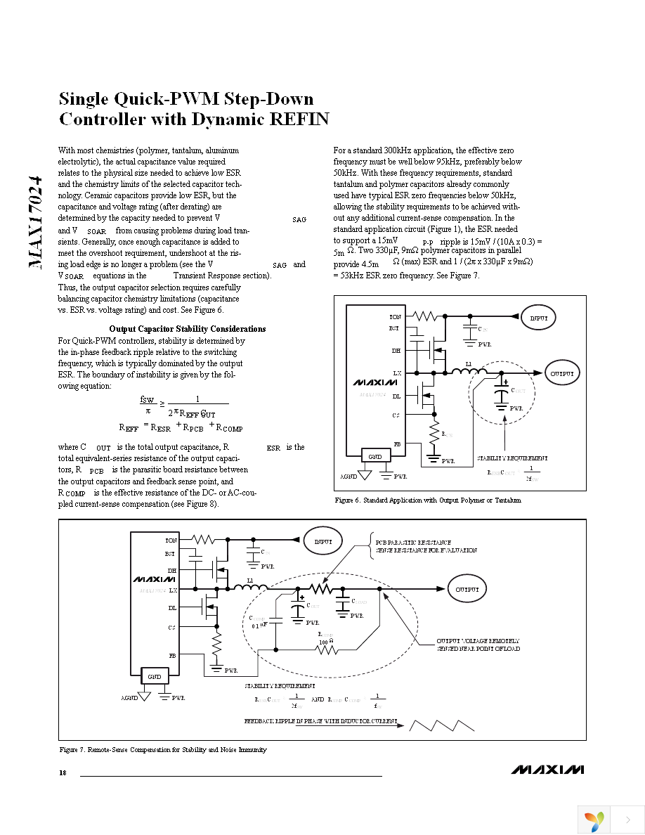 MAX17024ETD+T Page 18