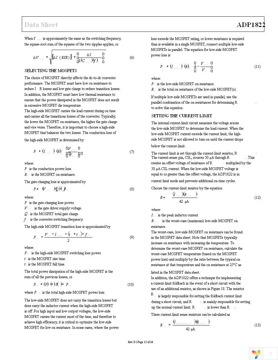 ADP1822ARQZ-R7 Page 15