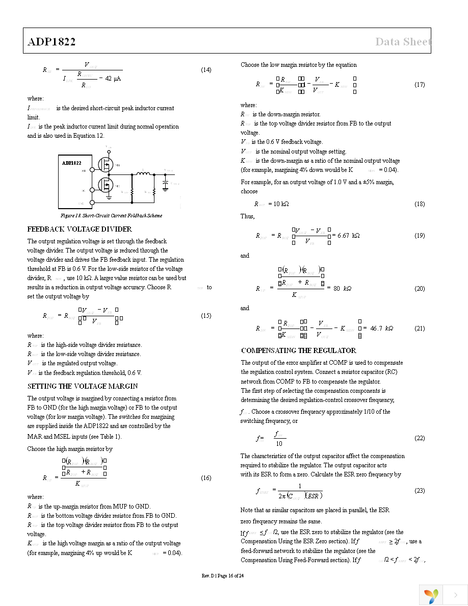 ADP1822ARQZ-R7 Page 16