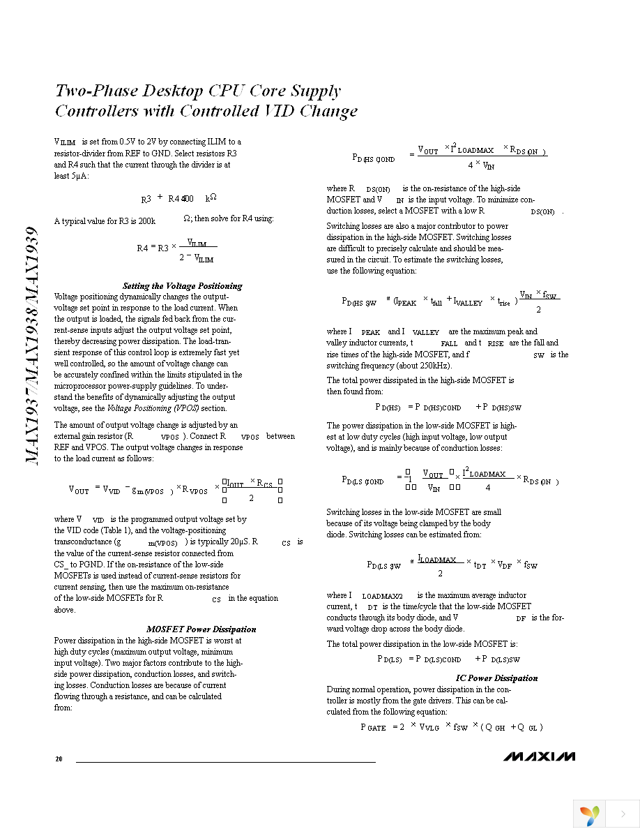 MAX1937EEI+T Page 20