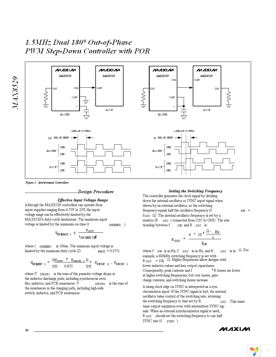 MAX8529EEG+T Page 12