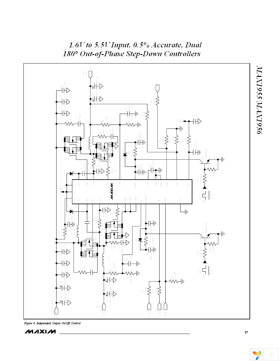 MAX1956ETI+T Page 17