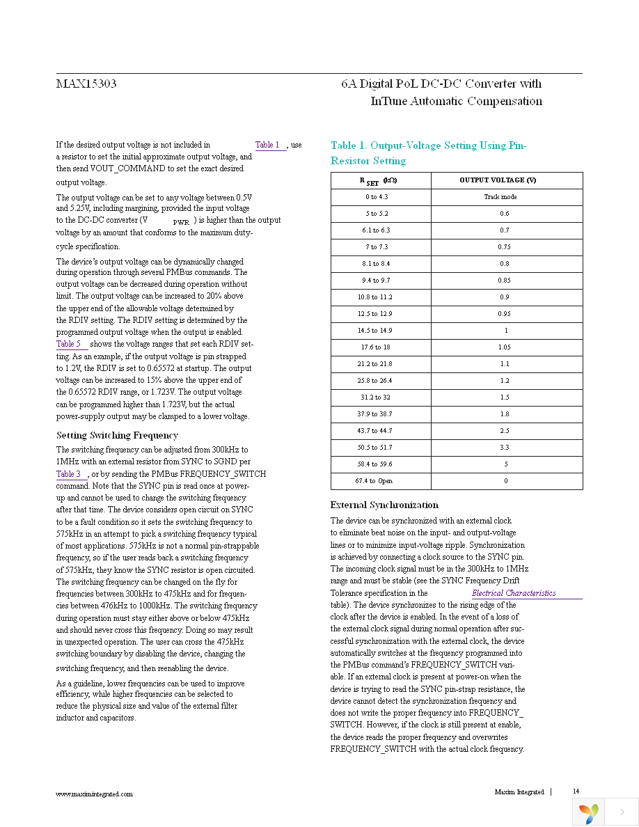 MAX15303AA00+TCM Page 14