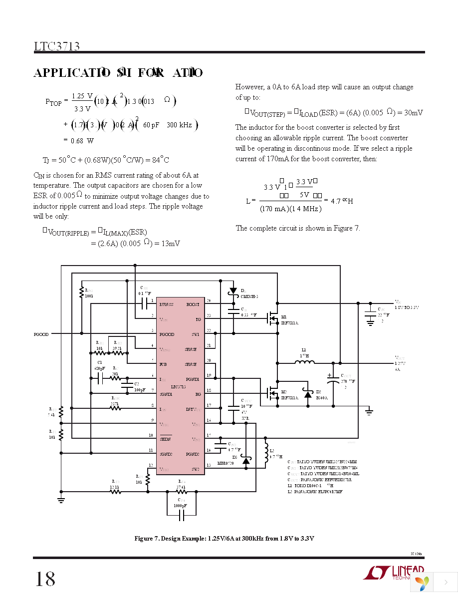 LTC3713EG Page 18