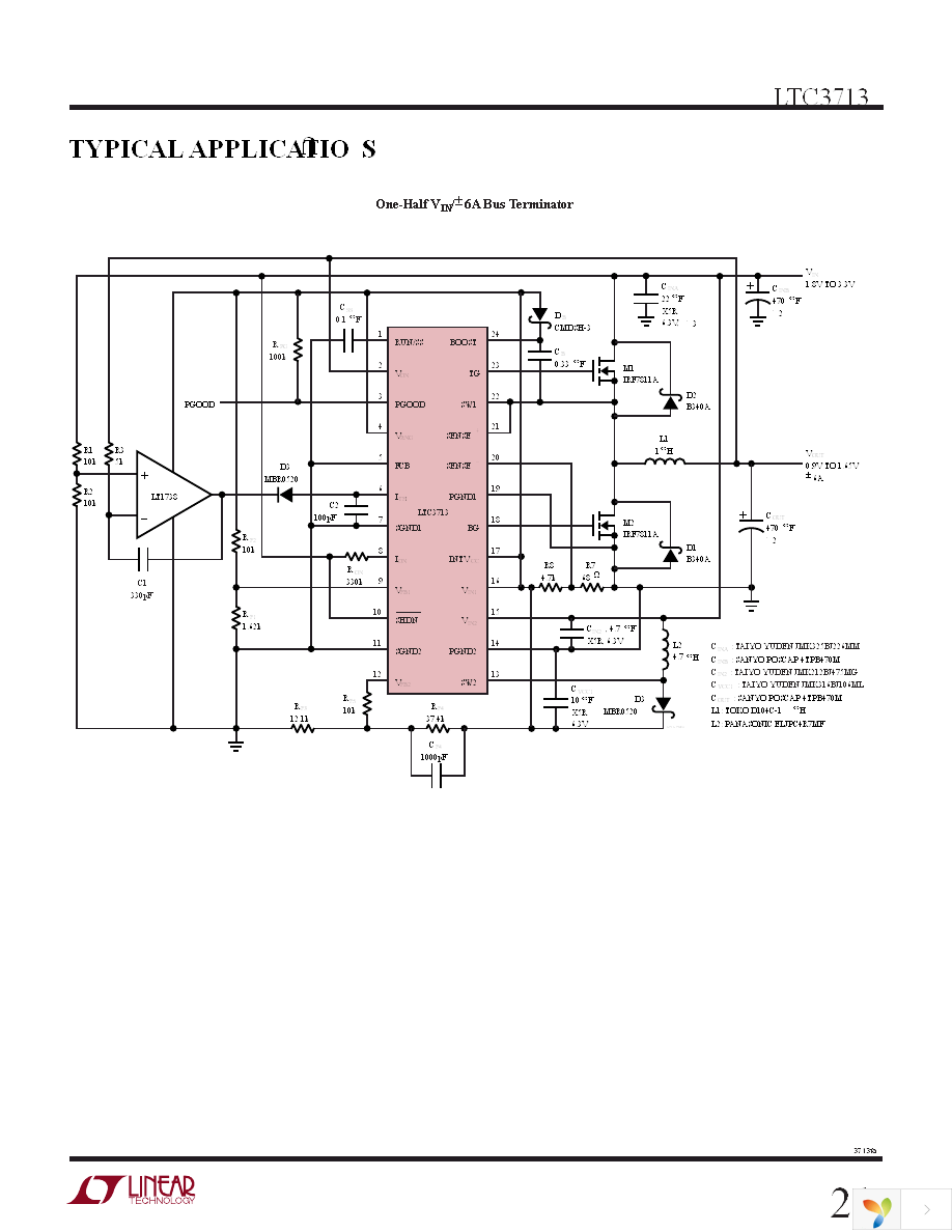 LTC3713EG Page 21