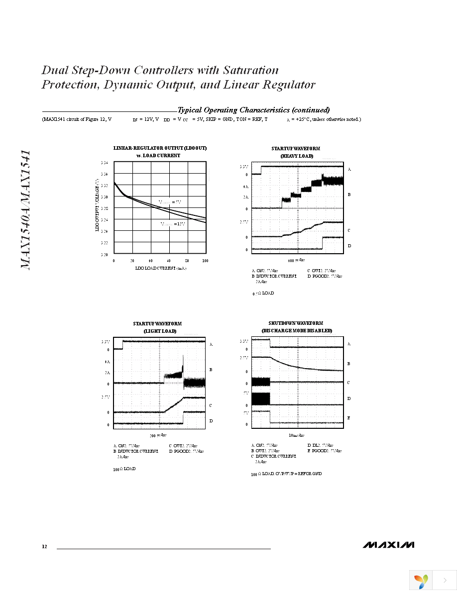 MAX1540AETJ+T Page 12