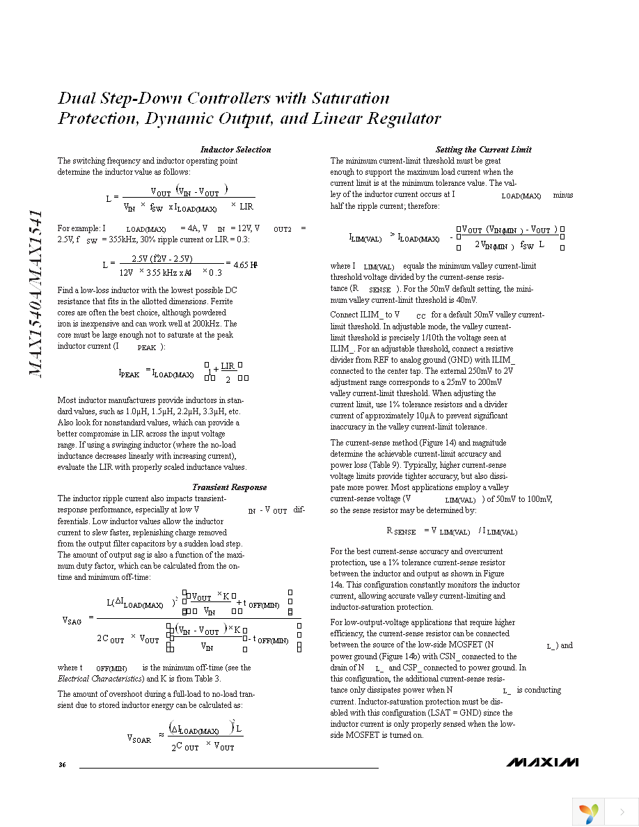 MAX1540AETJ+T Page 36