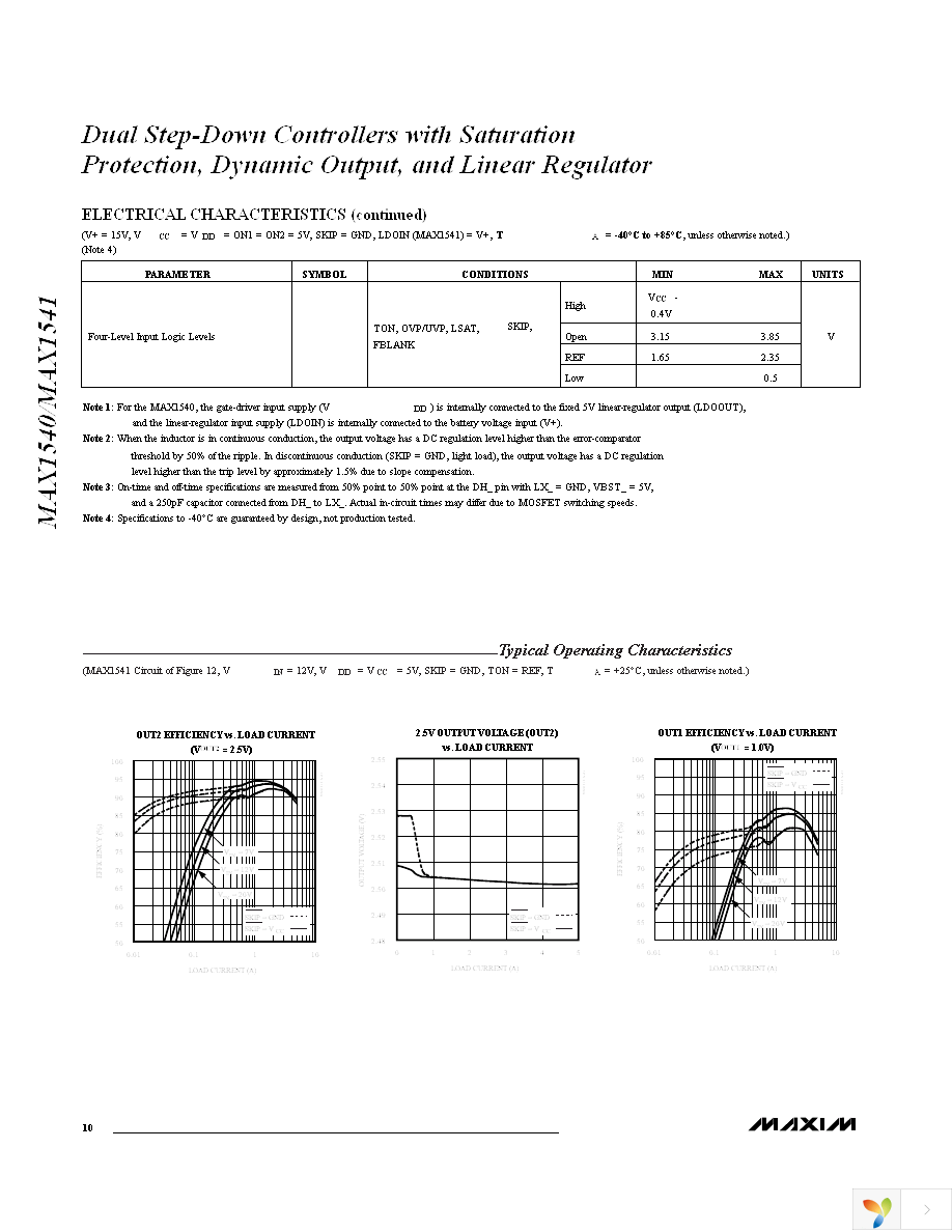 MAX1540ETJ+T Page 10