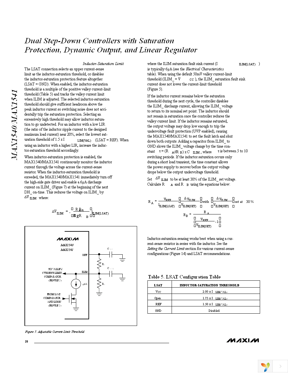 MAX1540ETJ+T Page 28