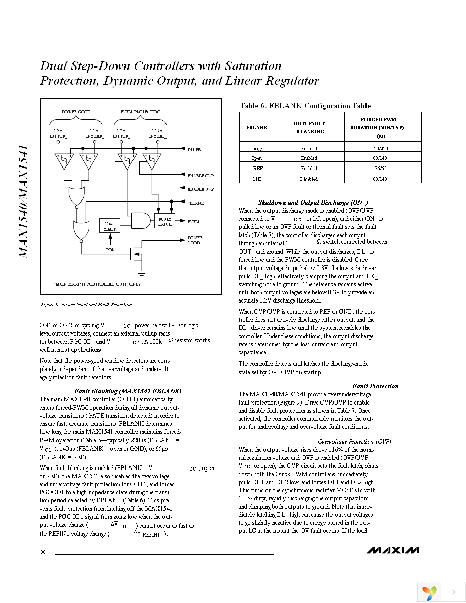 MAX1540ETJ+T Page 30