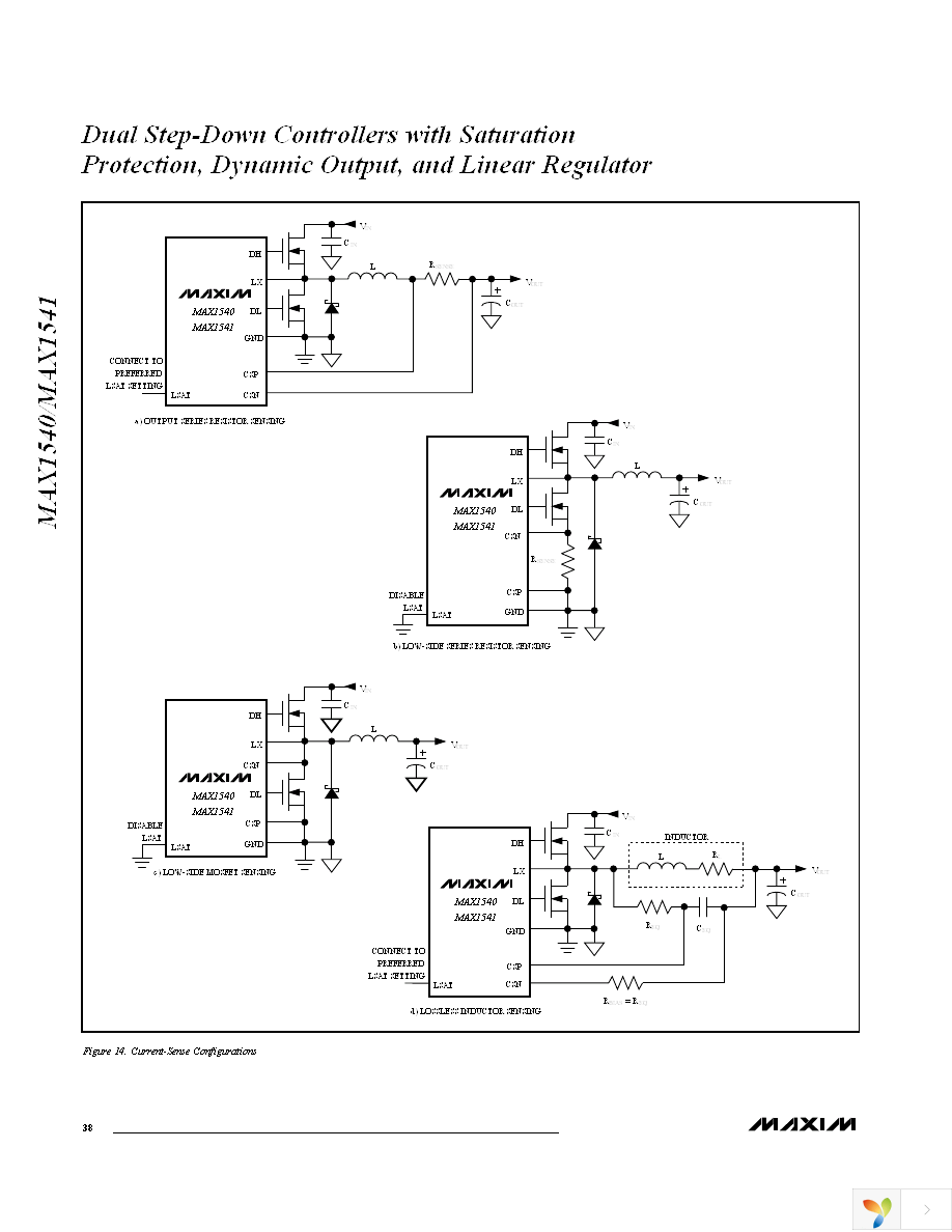 MAX1540ETJ+T Page 38