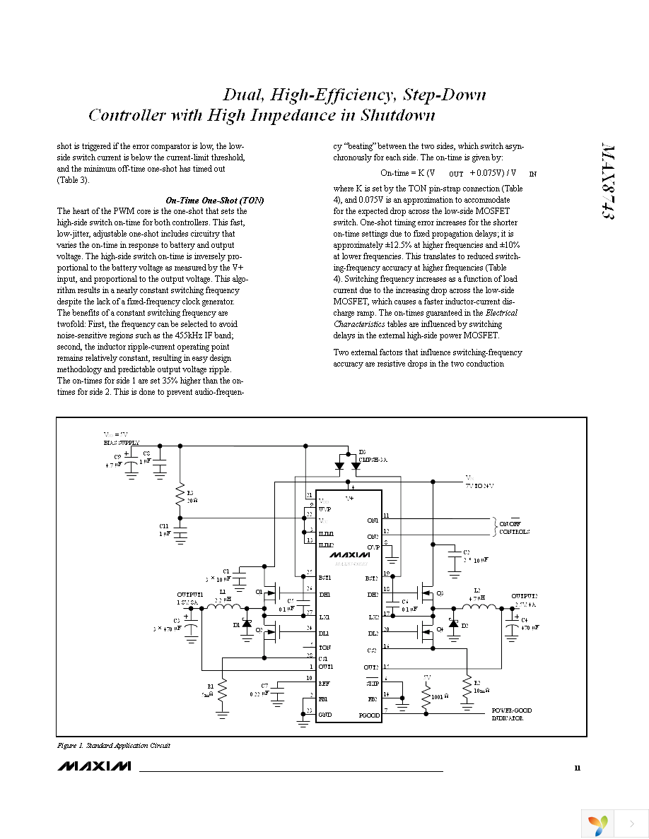 MAX8743EEI+T Page 11