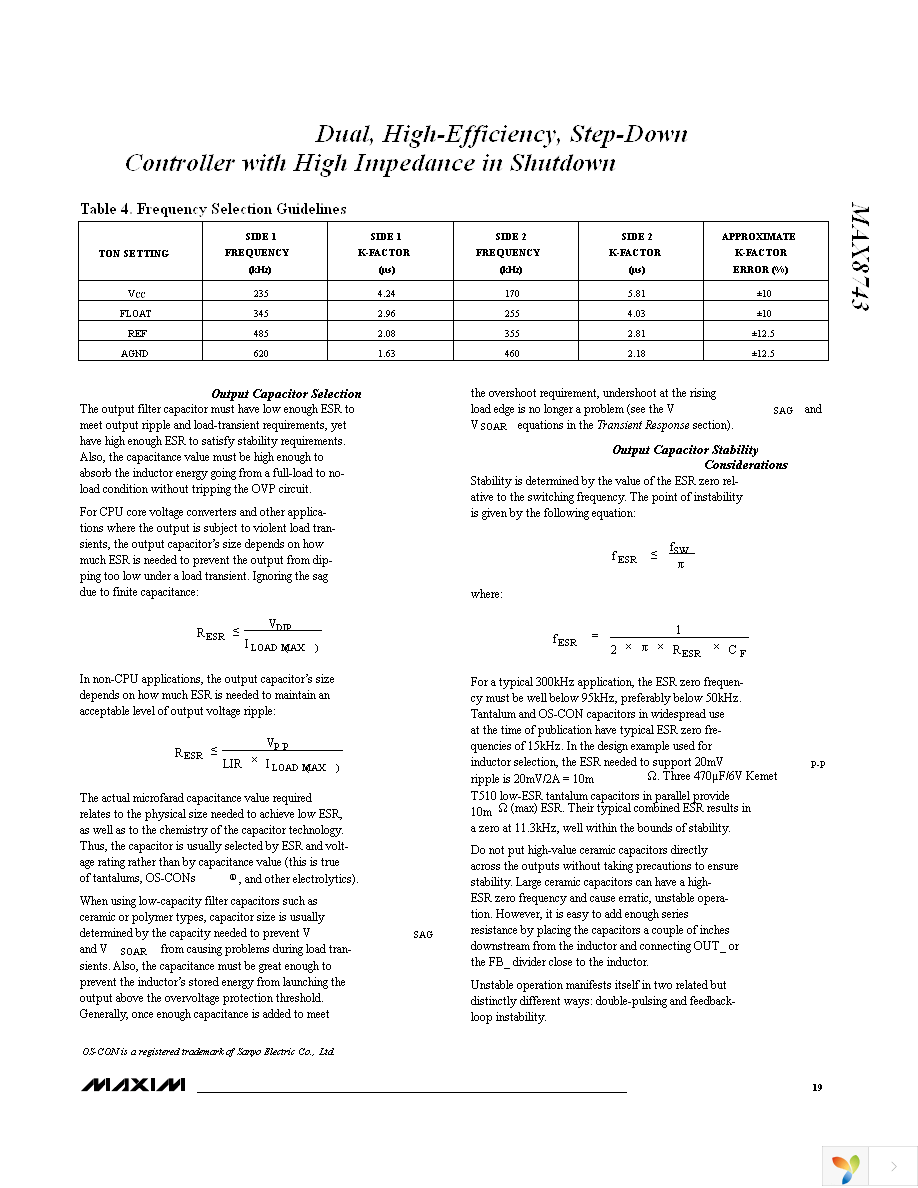 MAX8743EEI+T Page 19