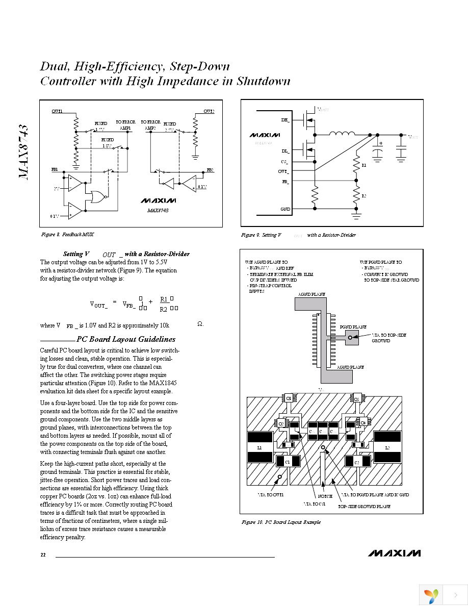 MAX8743EEI+T Page 22