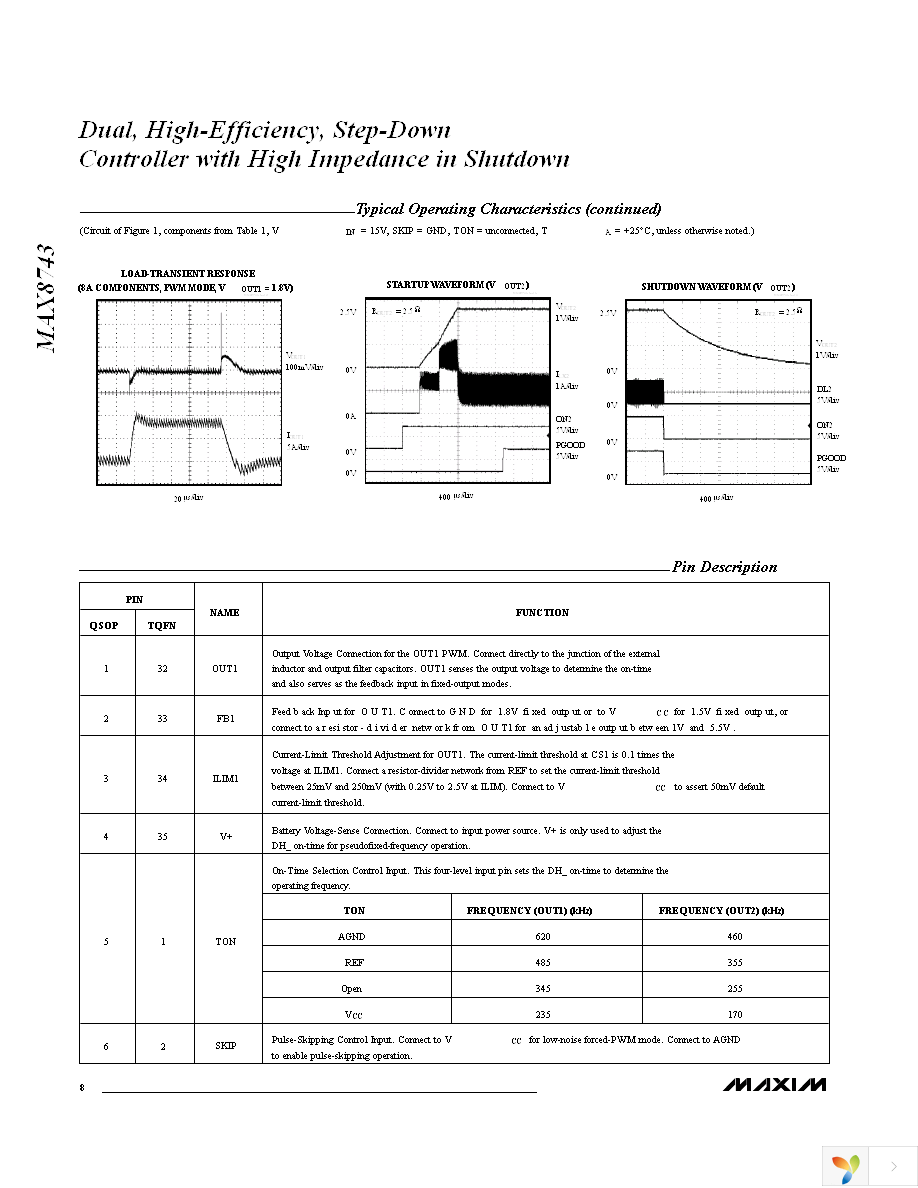 MAX8743EEI+T Page 8