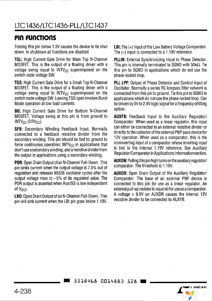 LTC1436CGN Page 8