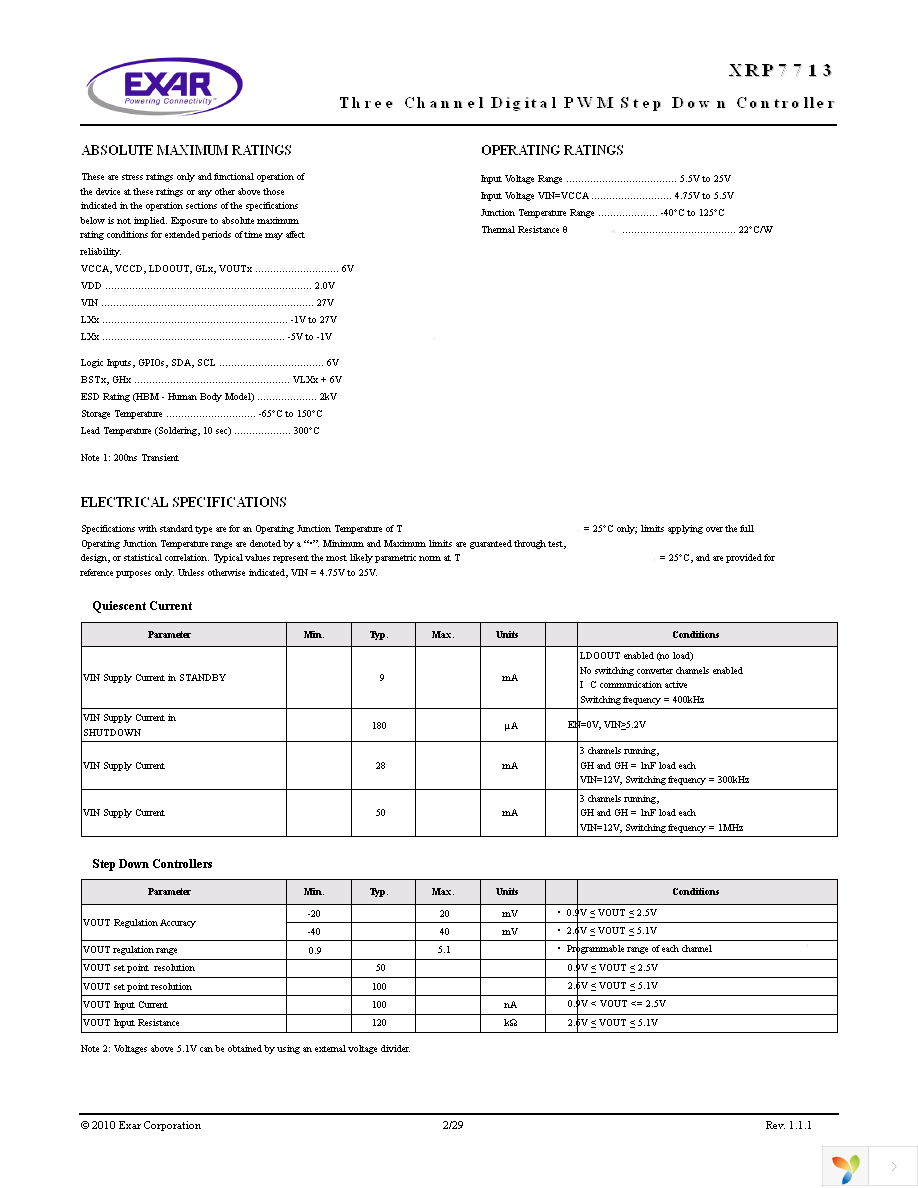 XRP7713ILB-F Page 2