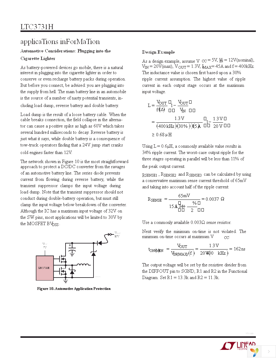 LTC3731HG Page 22