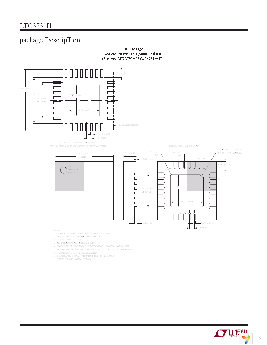 LTC3731HG Page 32