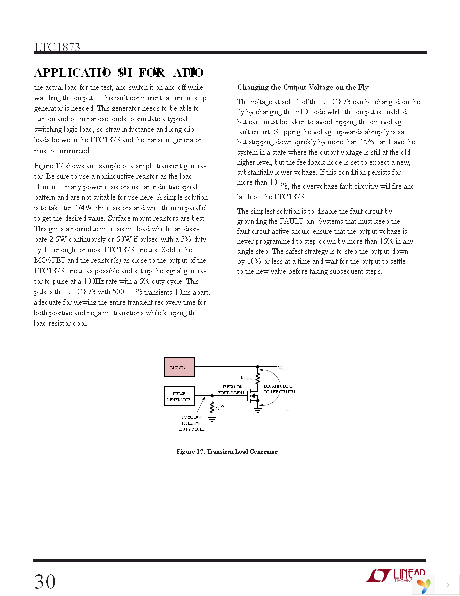 LTC1873EG Page 30