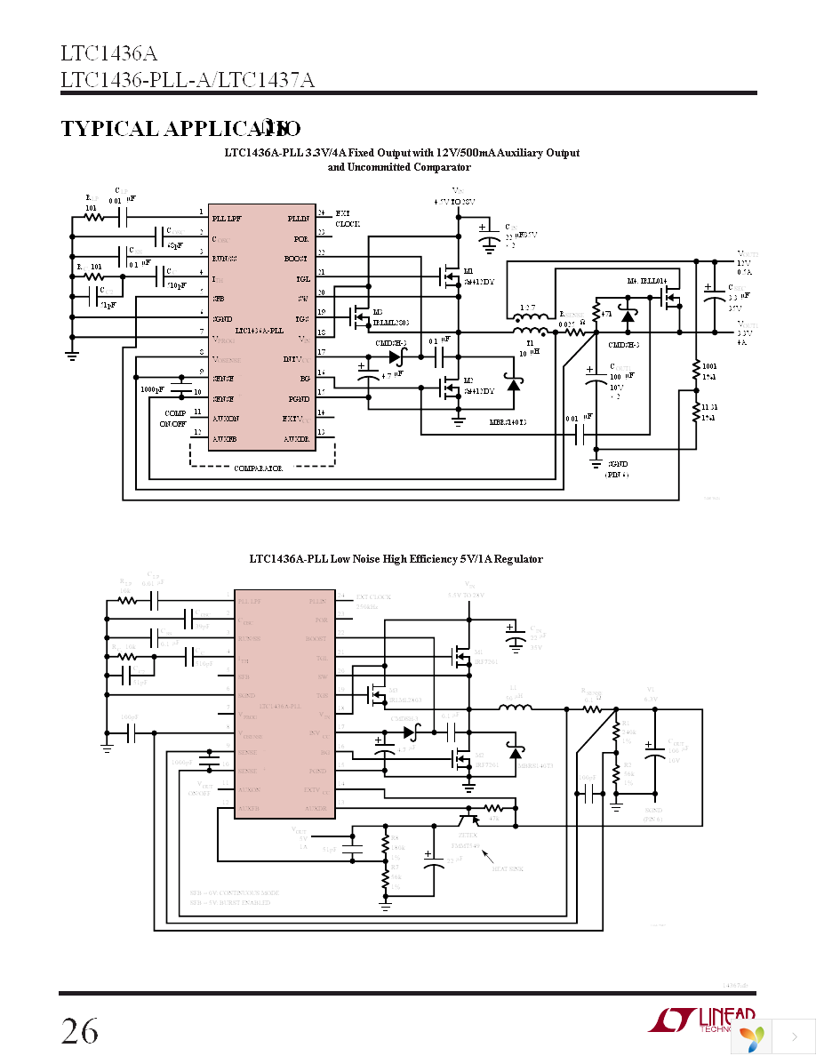 LTC1437ACG Page 26