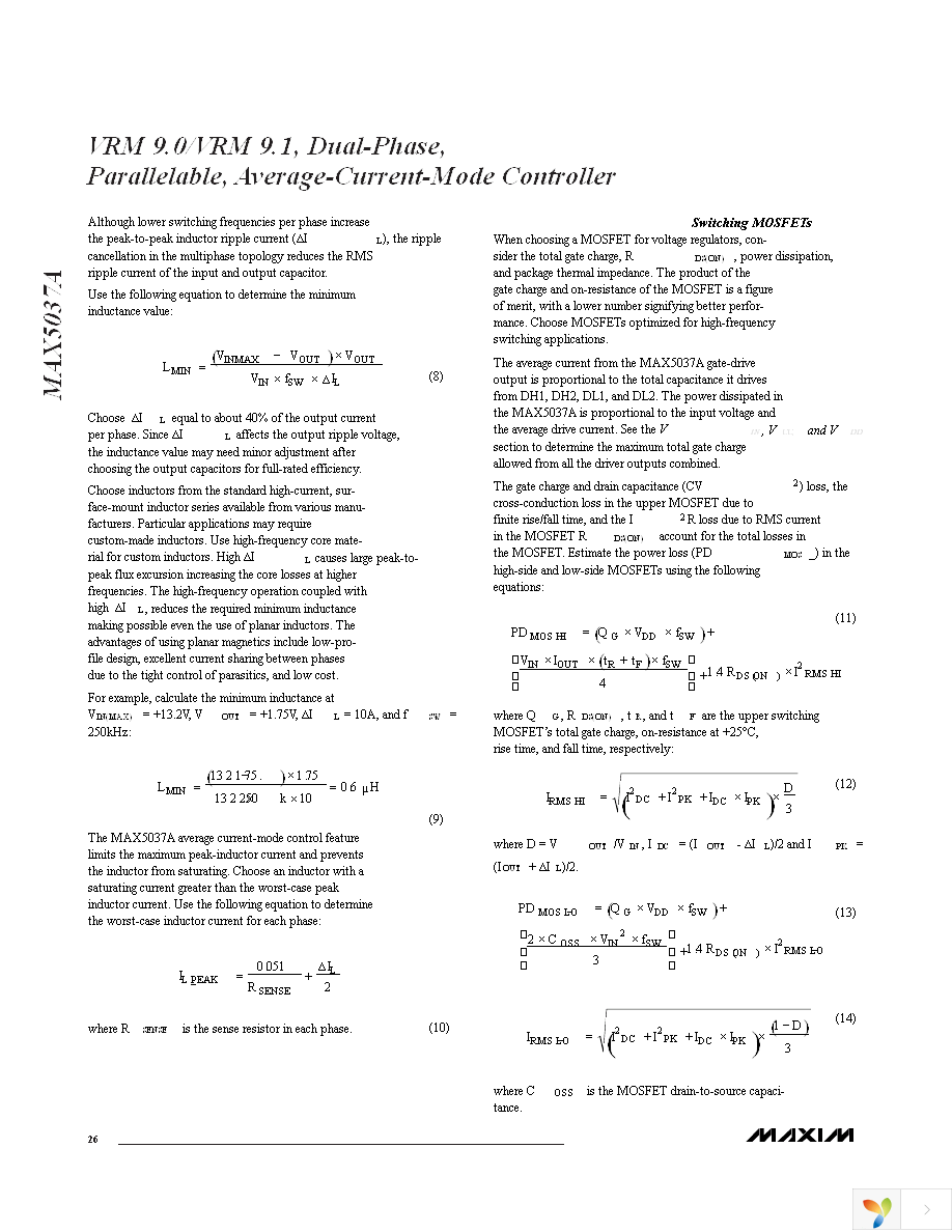 MAX5037AEMH-T Page 26