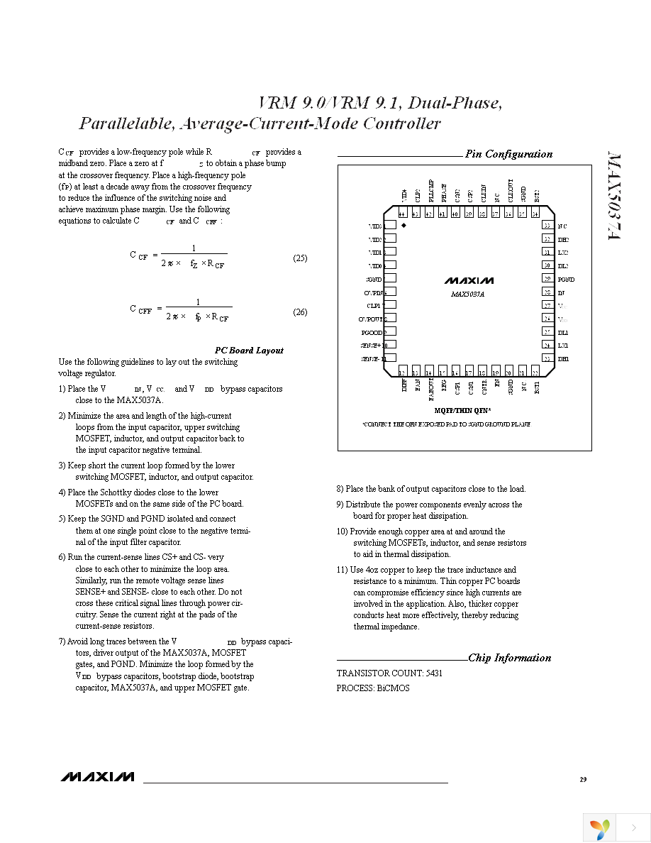 MAX5037AEMH-T Page 29