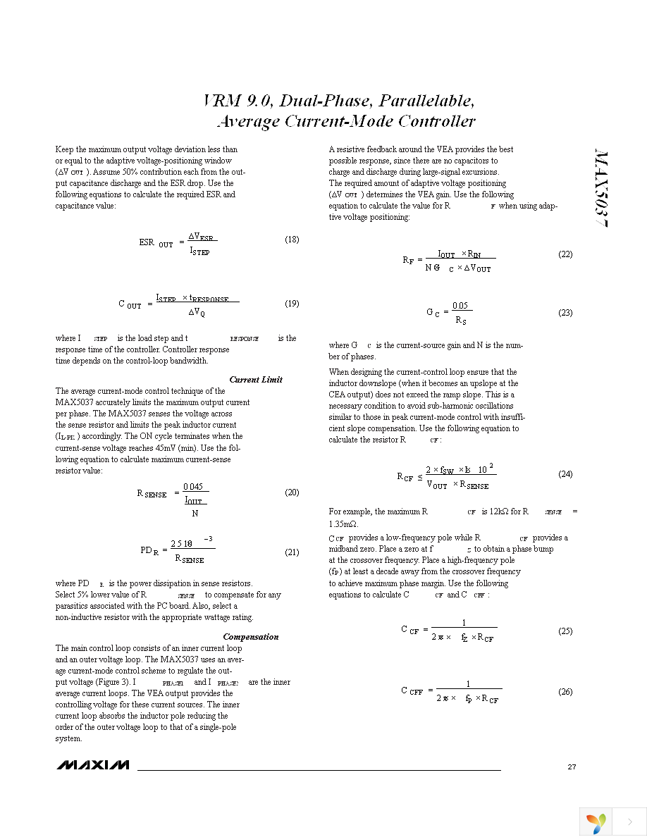 MAX5037EMH-T Page 27