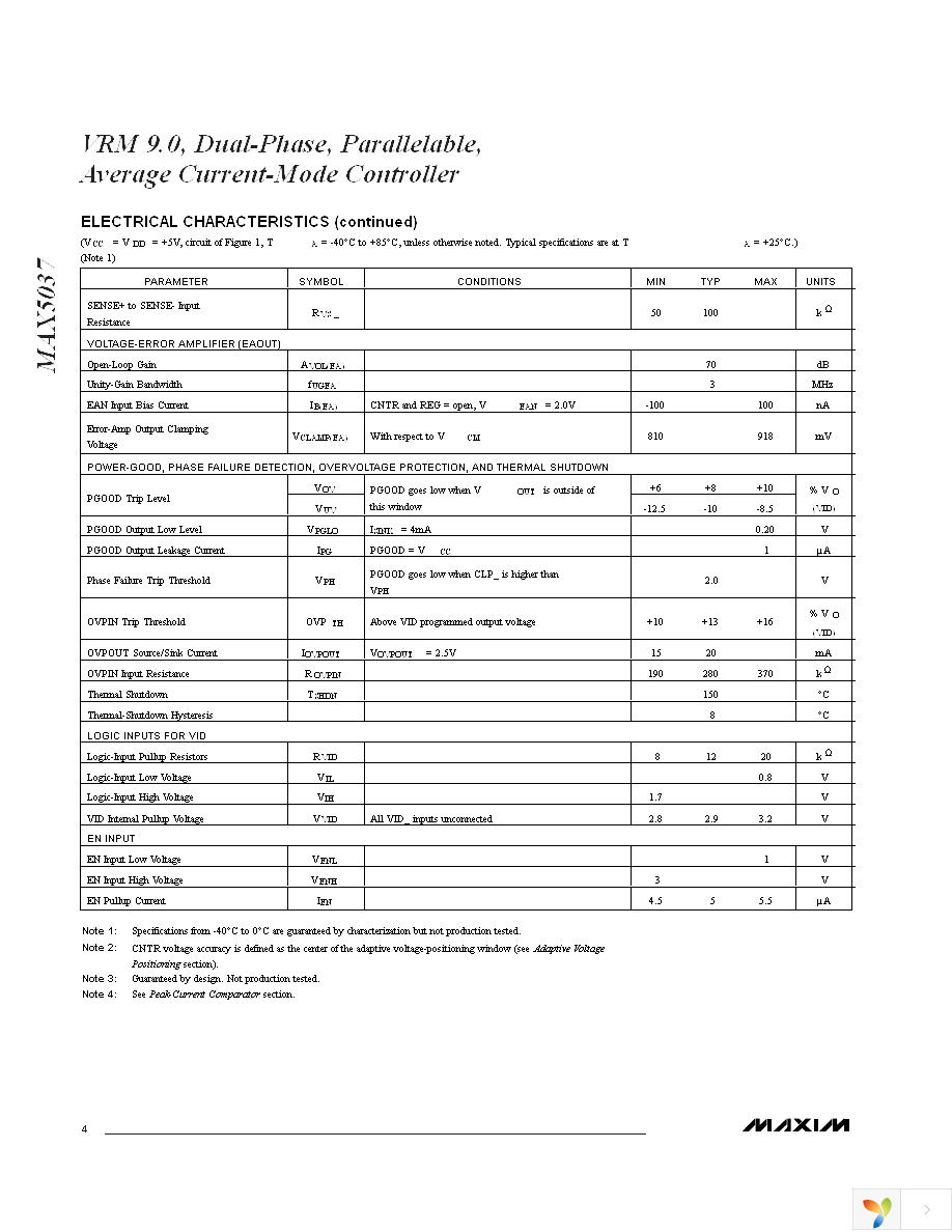 MAX5037EMH-T Page 4