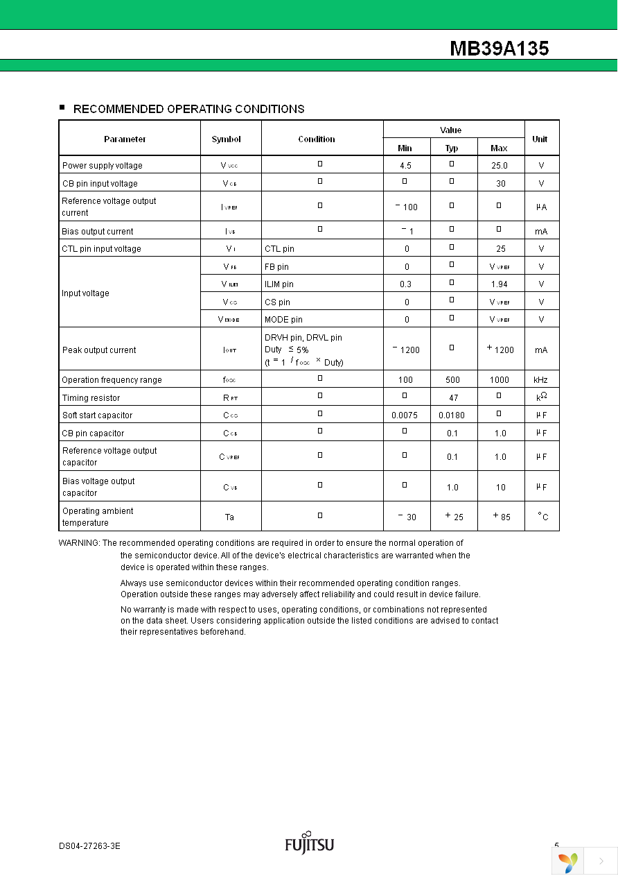 MB39A135PFT-G-JN-ERE1 Page 6