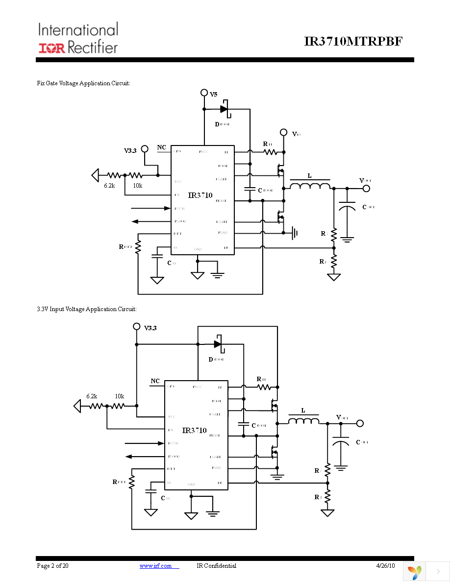 IR3710MTRPBF Page 2