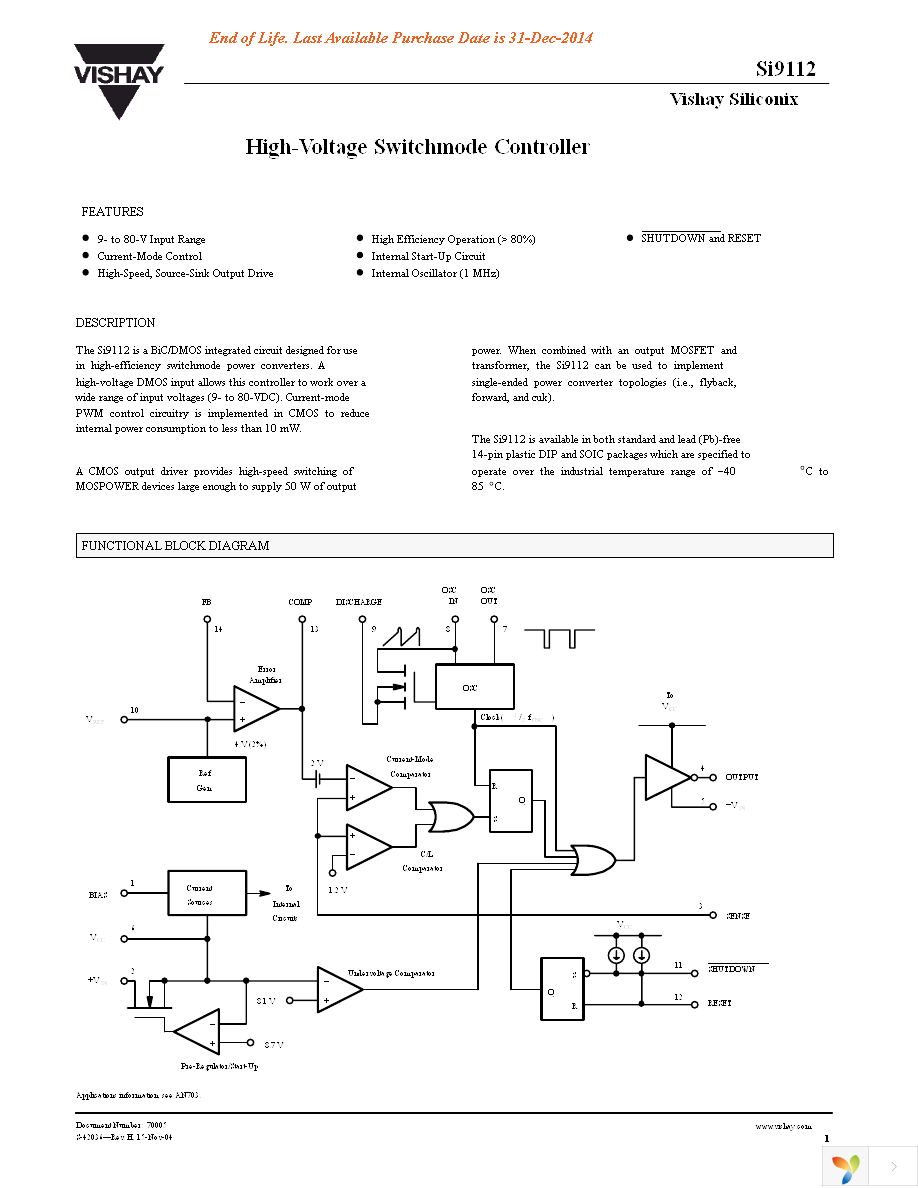 SI9112DY-T1-E3 Page 1