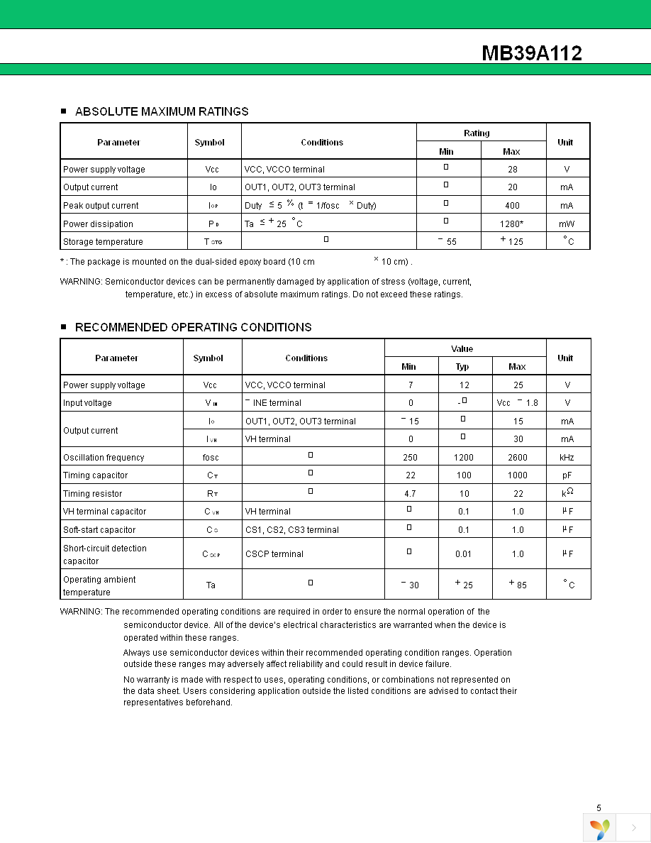 MB39A112PFT-G-BND-ERE1 Page 6