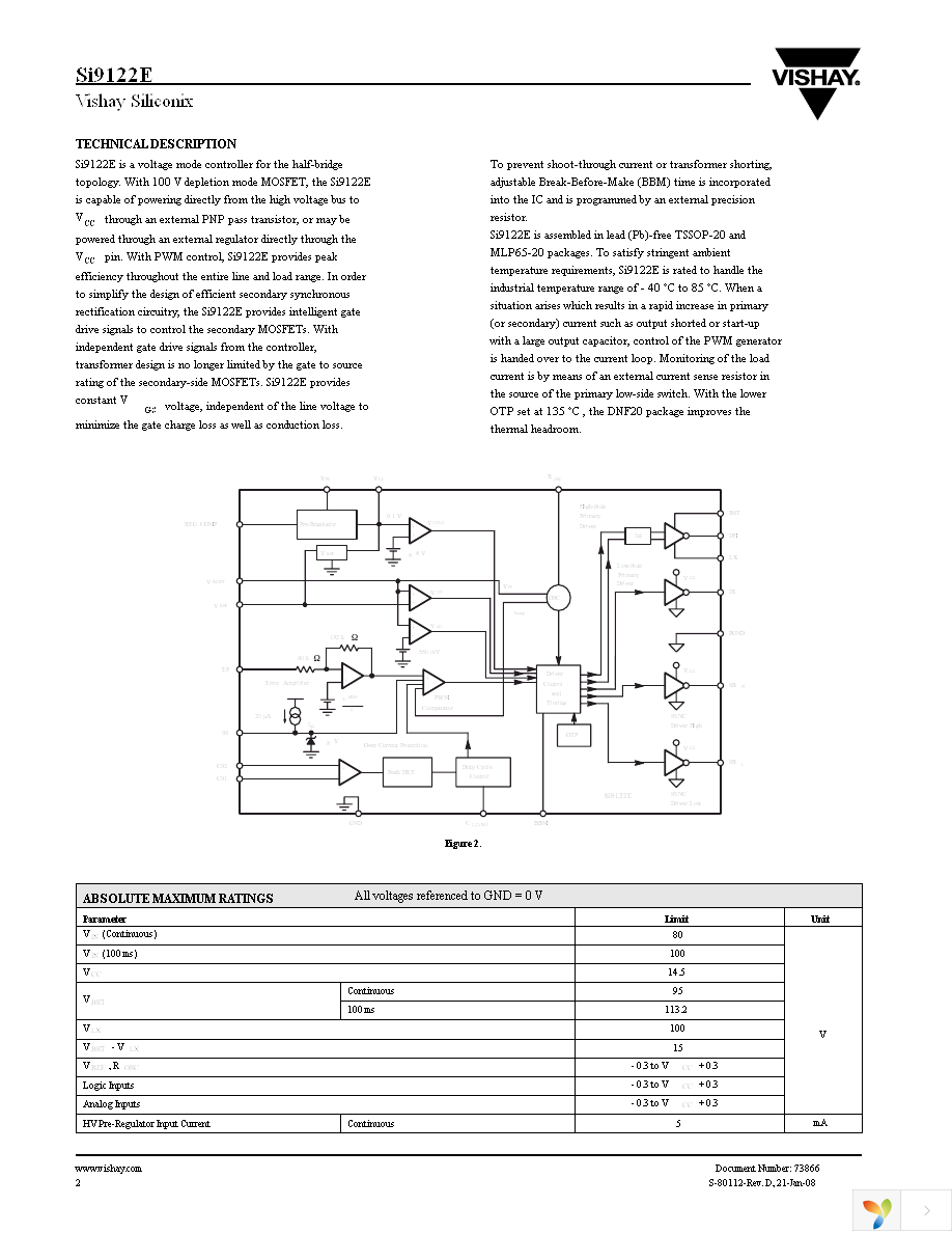 SI9122EDLP-T1-E3 Page 2