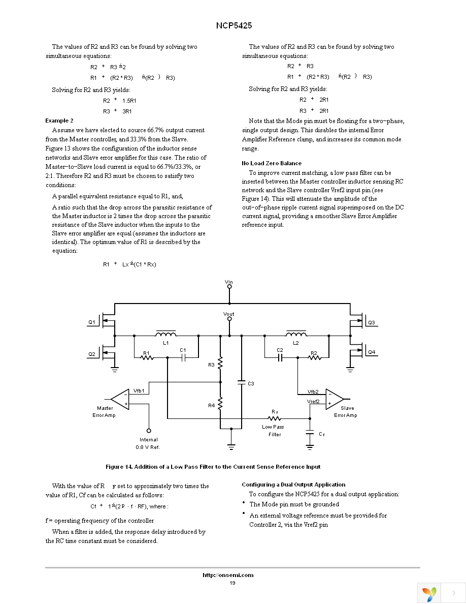 NCP5425DBR2G Page 19