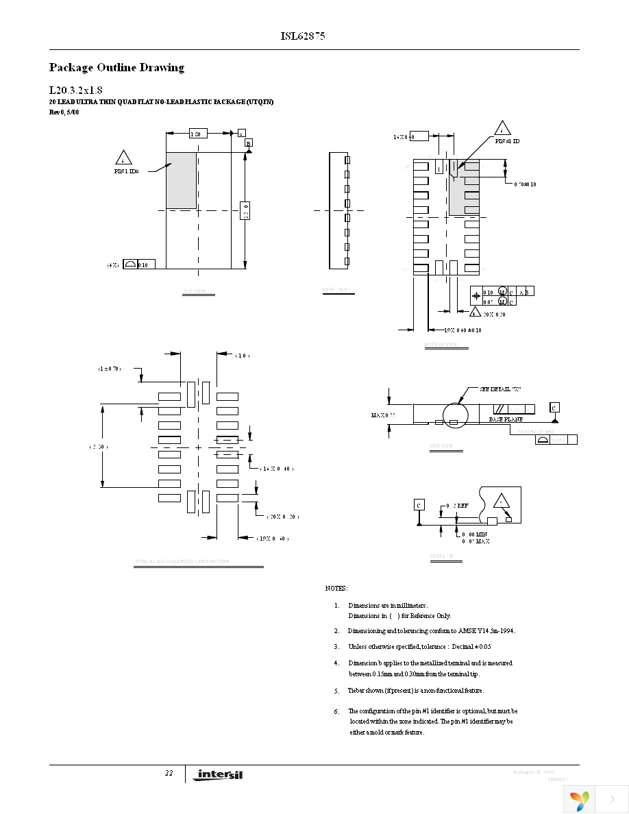 ISL62875HRUZ-T Page 22