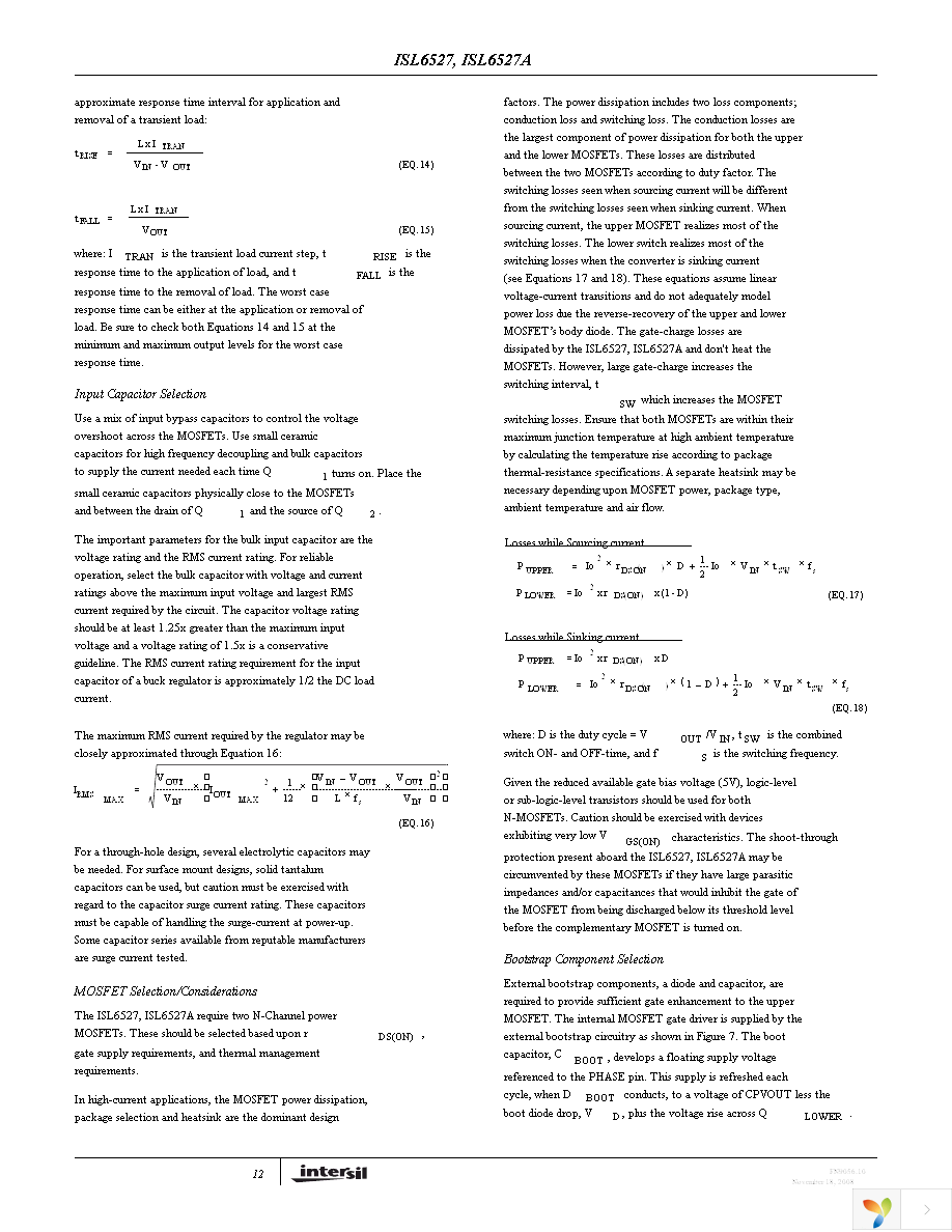 ISL6527ACBZ Page 12