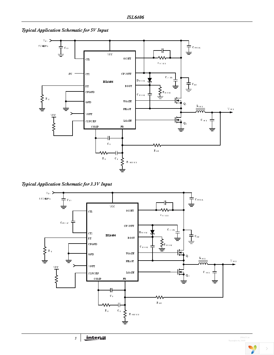 ISL6406IBZ-T Page 3