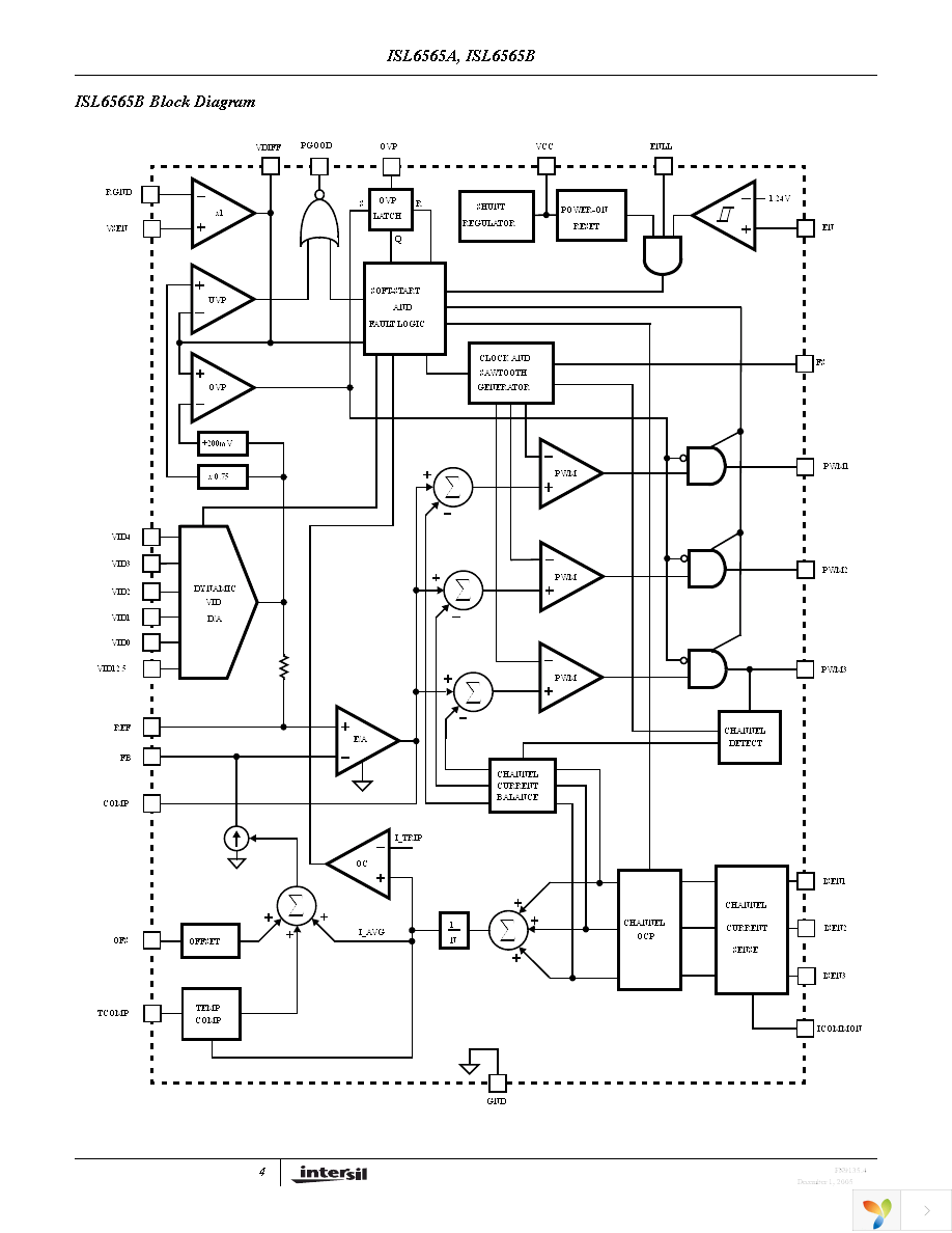 ISL6565ACBZ-T Page 4