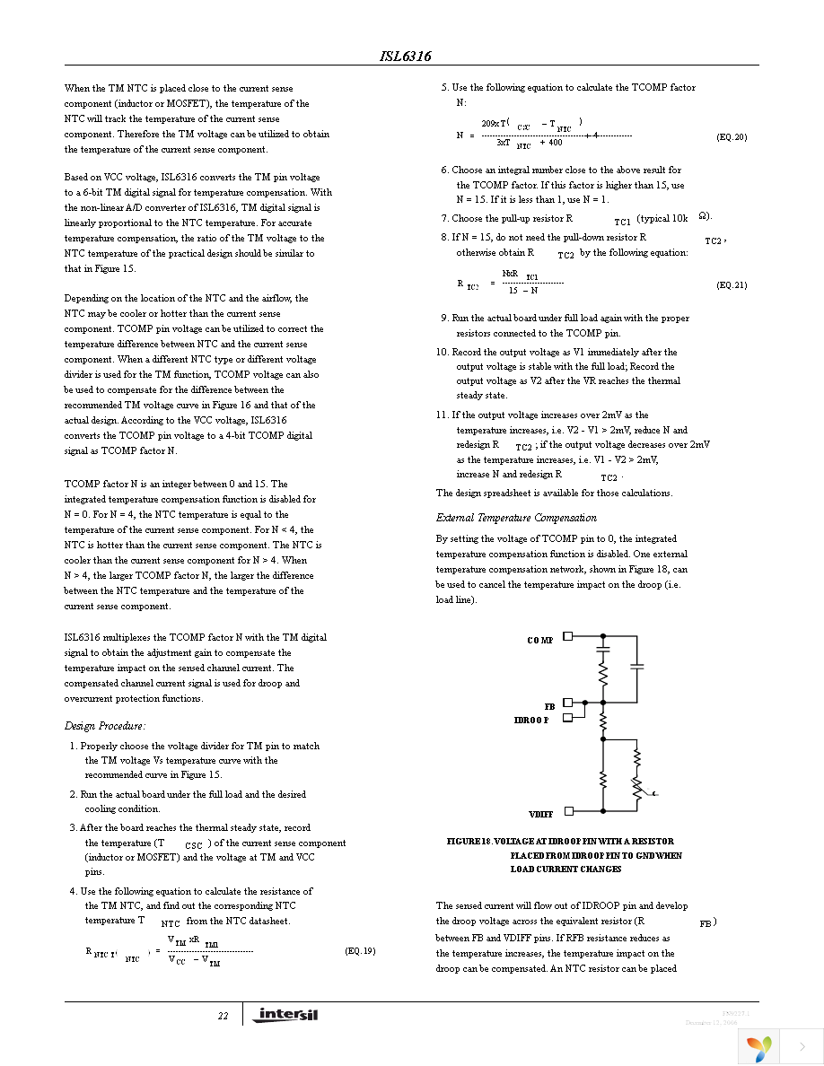 ISL6316CRZ-T Page 22