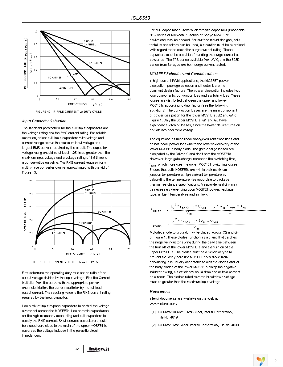 ISL6553CBZ-T Page 14