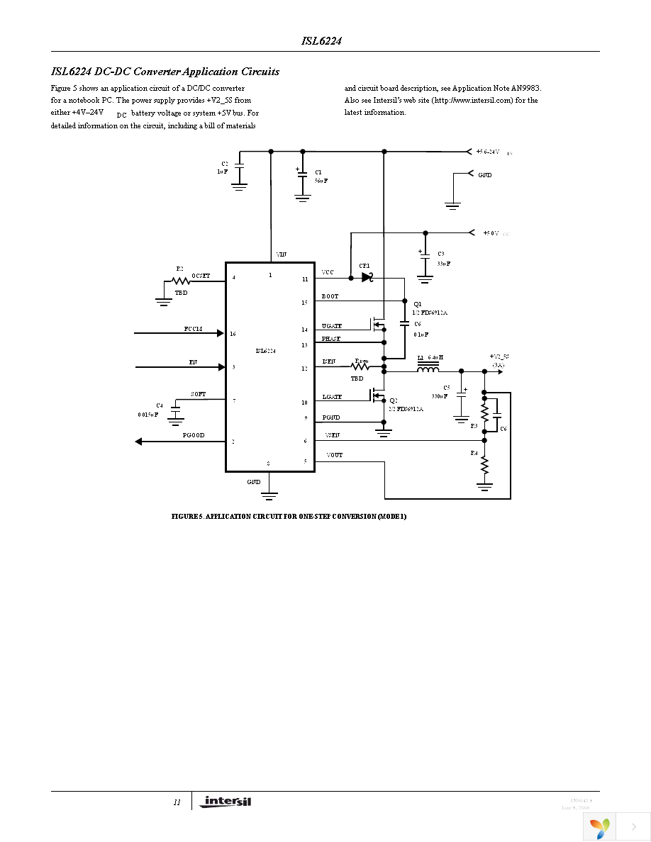 ISL6224CAZ-T Page 11