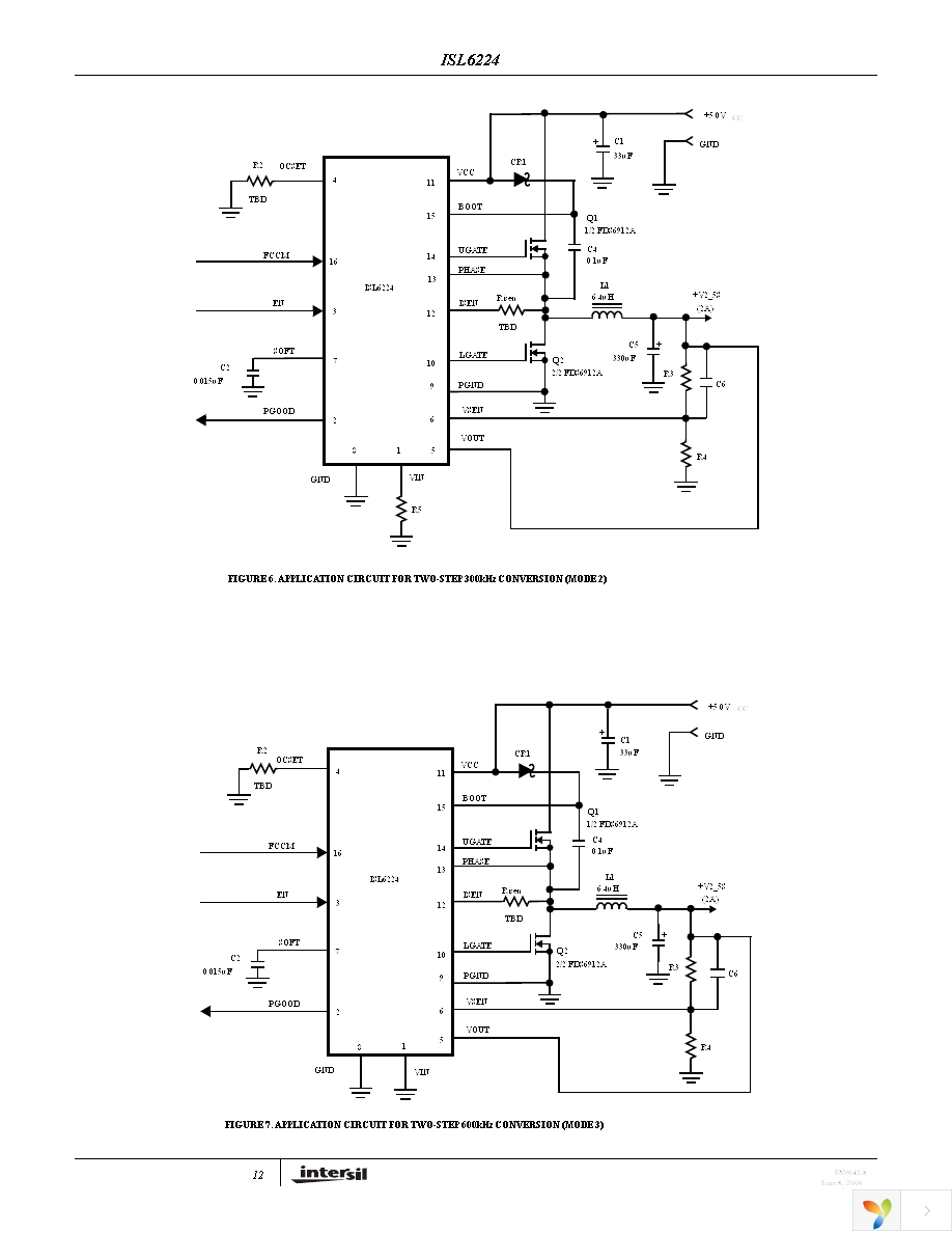 ISL6224CAZ-T Page 12