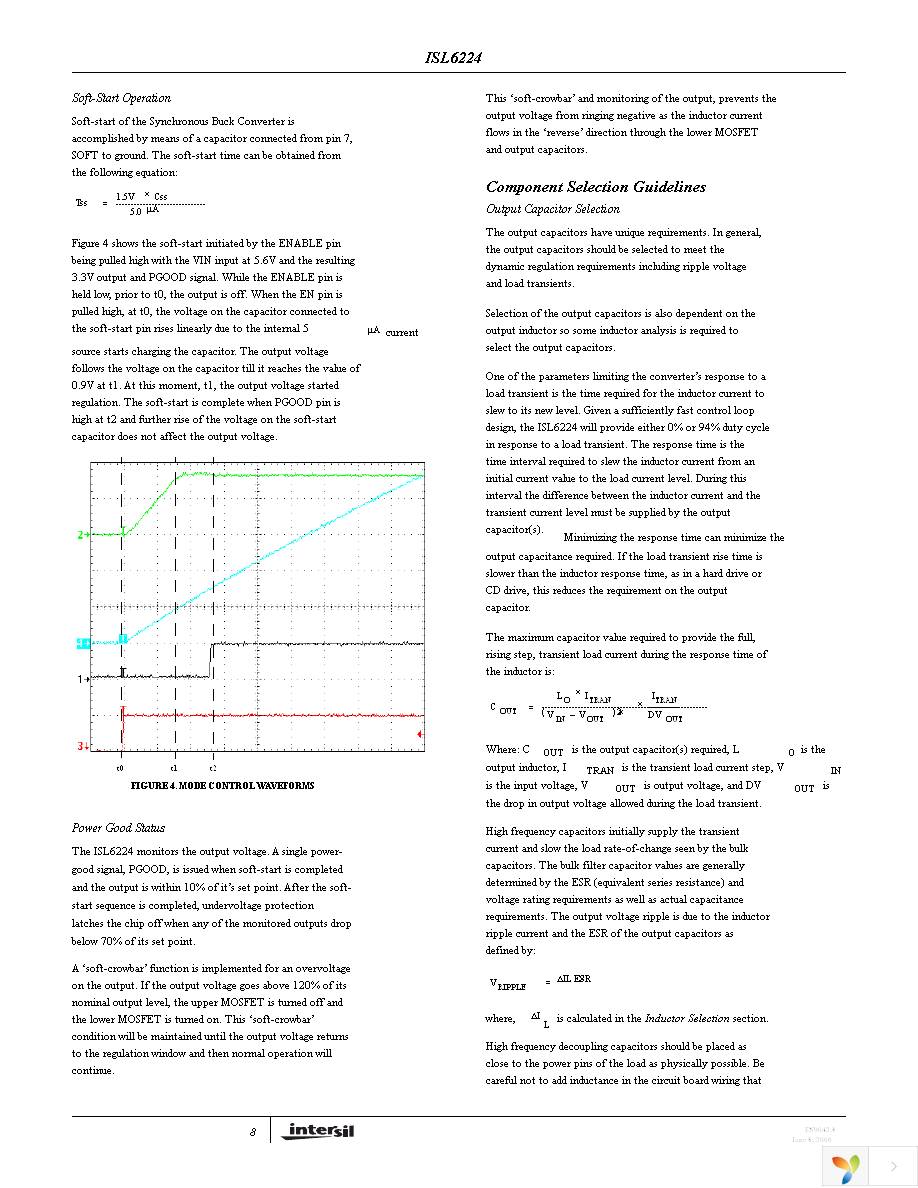 ISL6224CAZ-T Page 8