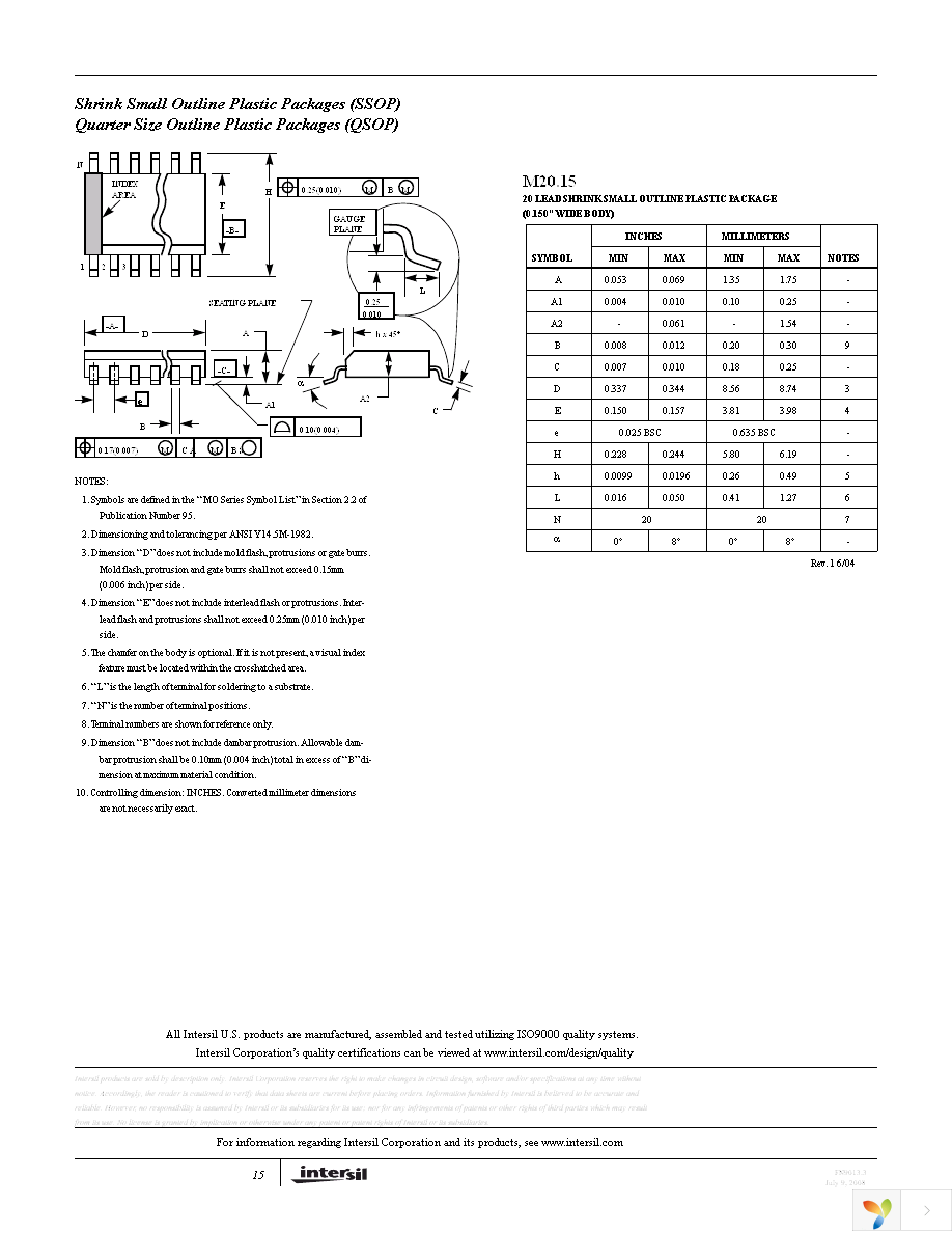 ISL6223CAZA-T Page 15